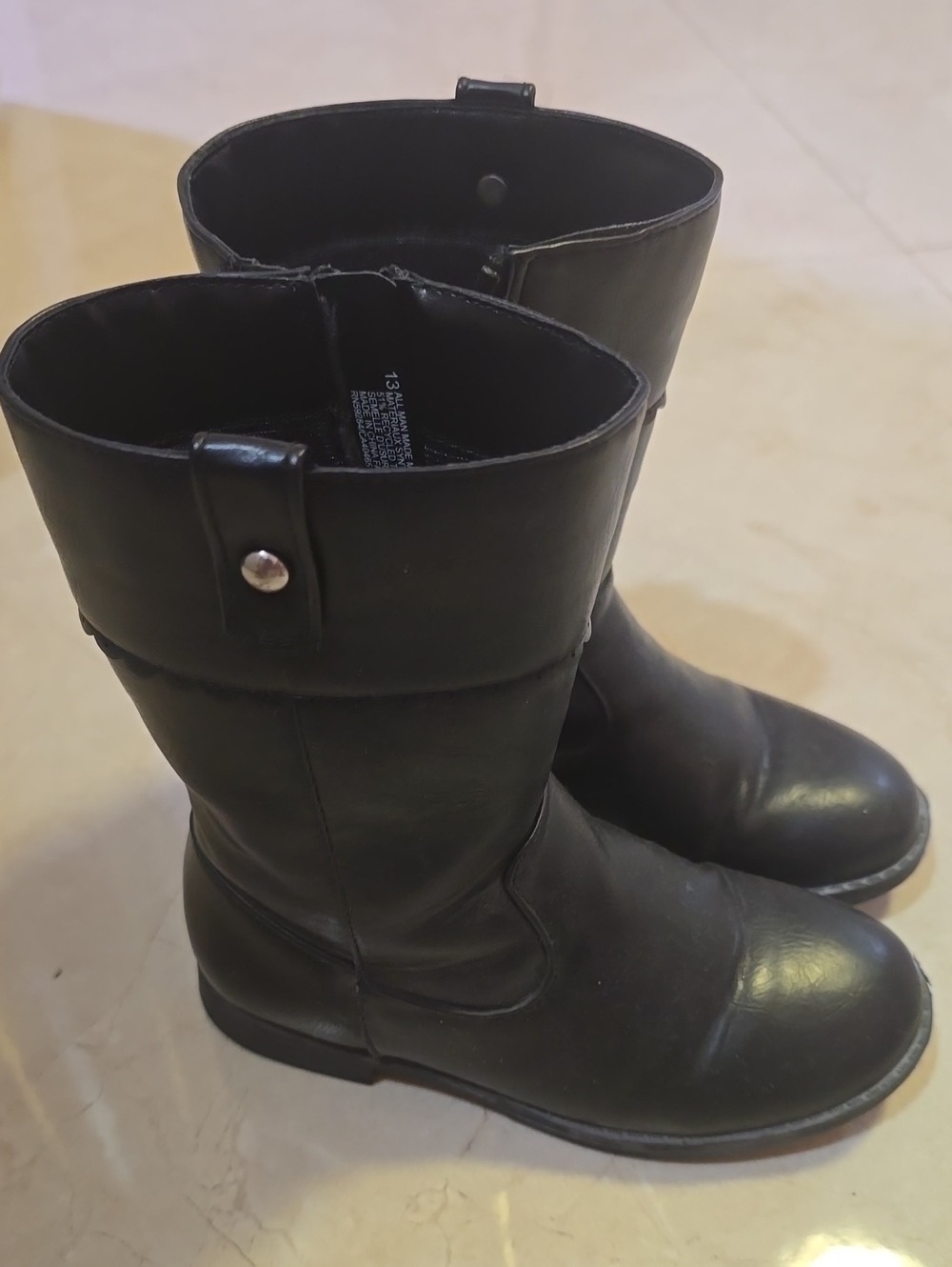 Gymboree Black Kids Mid-Calf Boots